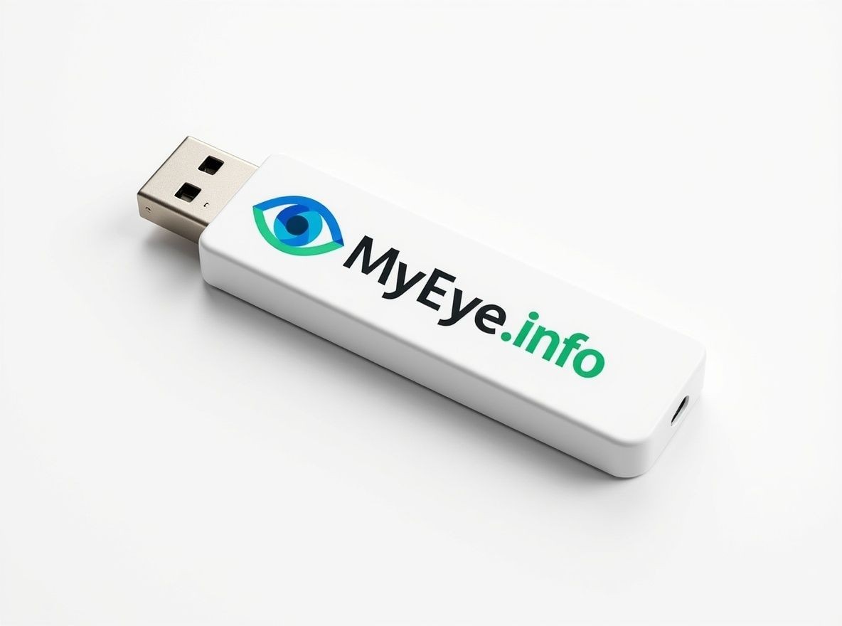 One USB drive with a Windows MyEye.info program 